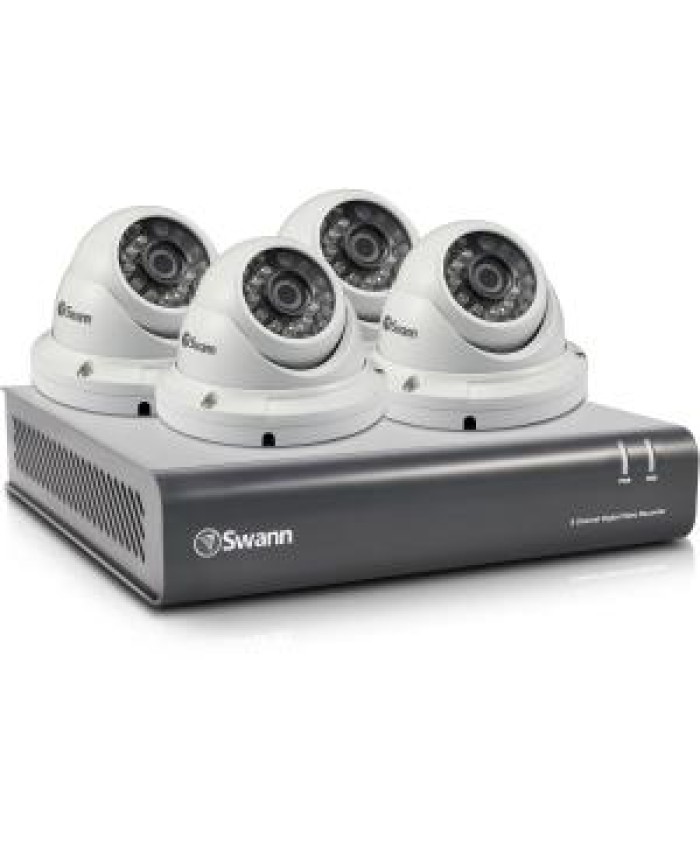 SWANN DVR8-1580 720P / 1TB / 4 X PRO T836 DOME CAMERAS